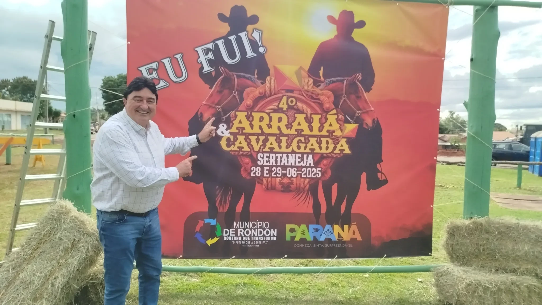 Rondon Celebra Tradição com Cavalgada Sertaneja, Almoço Campeiro e Show da Dupla Felipe & Falcão”